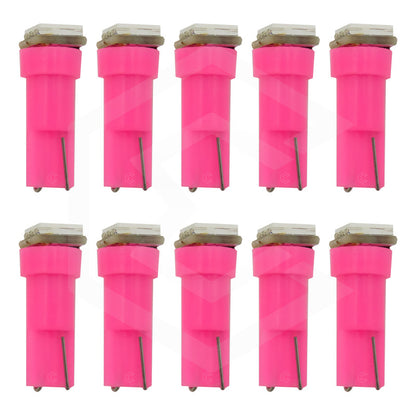 10 Focos Led Tablero De Mandos Cluster T5 2721 12v 7 Colores