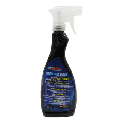 2 Renueva Y Protege Llantas Hules Plásticos Molduras 600ml Negro