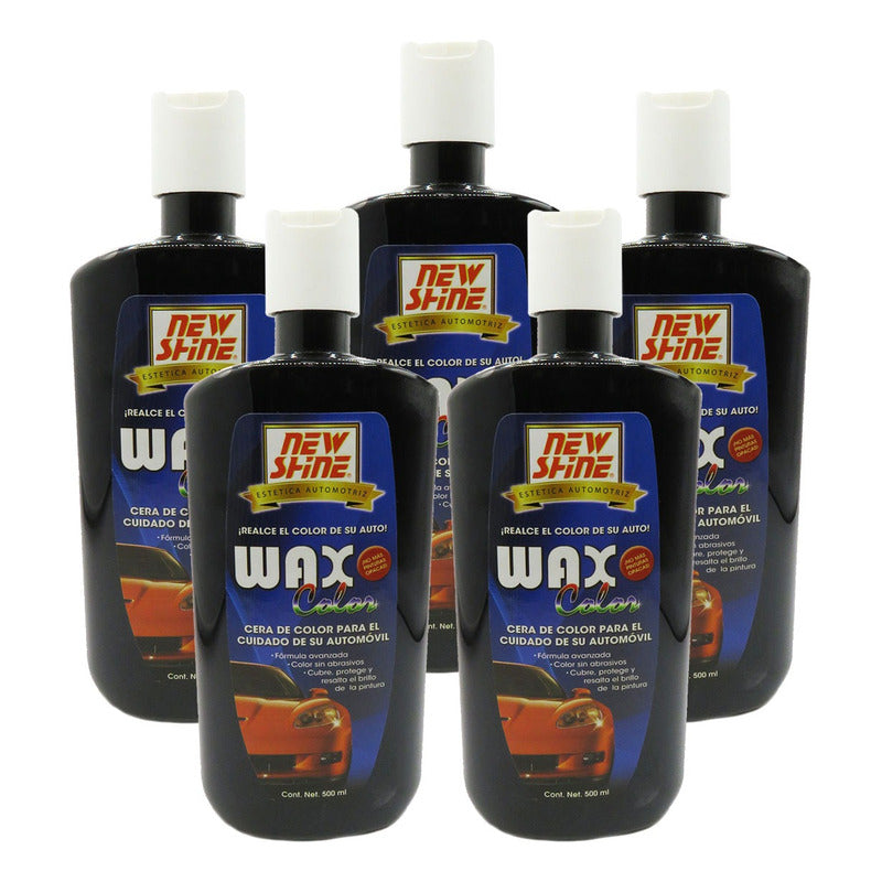 5 Cera Wax De Color Proteje Y Resalta El Brillo En Pintura