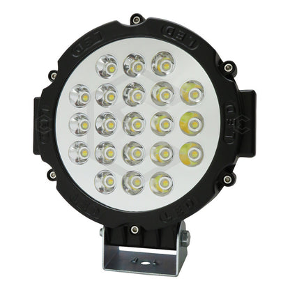 Par Faros Bicolor Exploradores Redondos 21 Leds Fijo 7'' 24v