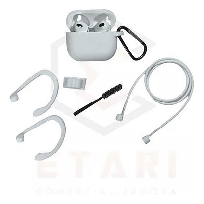Estuche Protector 7en1 Y Kit De Accesorios Para AirPods Pro3