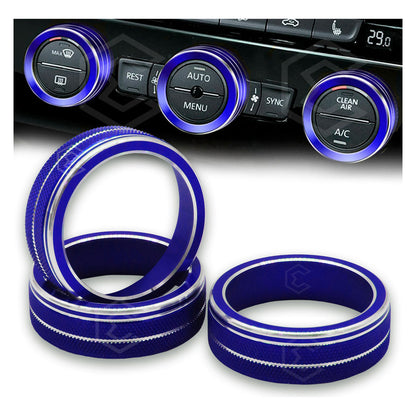 Anillo Embellecedor Control Aire Fr Ateca Passat Tiguan 3pza