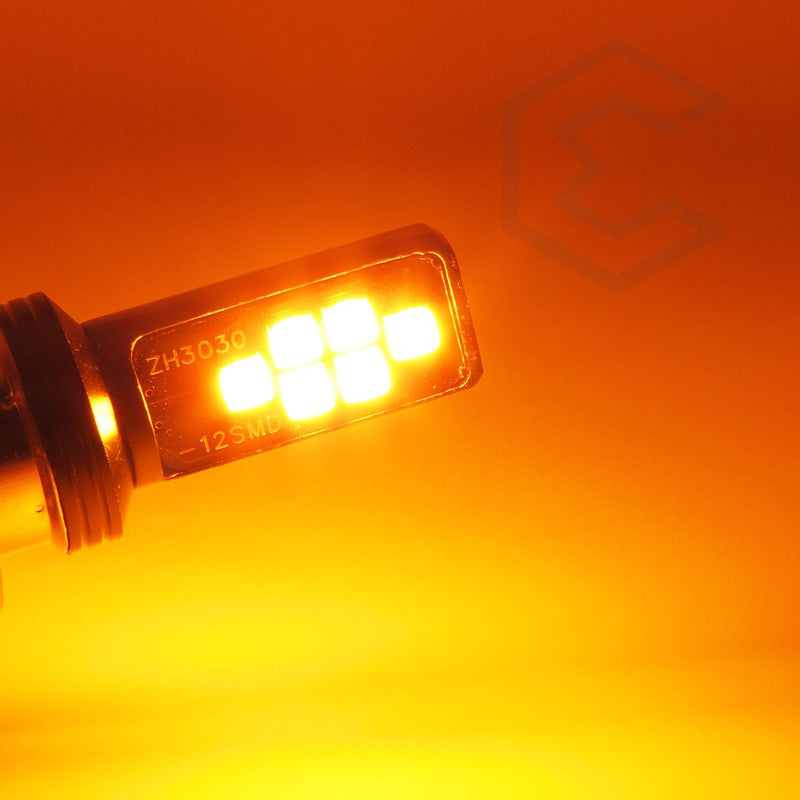 2 Focos 12 Led Canbus Cuarto Stop 12-24v 1156 57 3157  7507