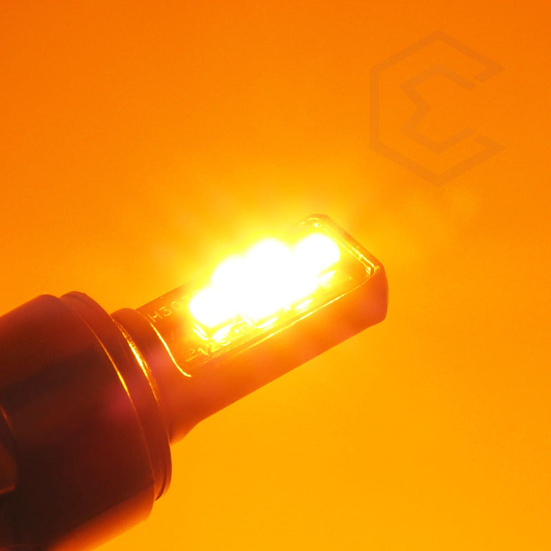 2 Focos 12 Led Canbus Cuarto Stop 12-24v 1156 57 3157  7507