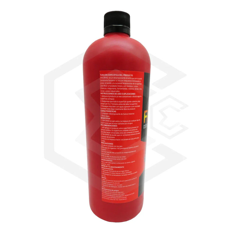 Fin Gras 1l + Crema Quita Gotas Margrey Kit Con Microfibra