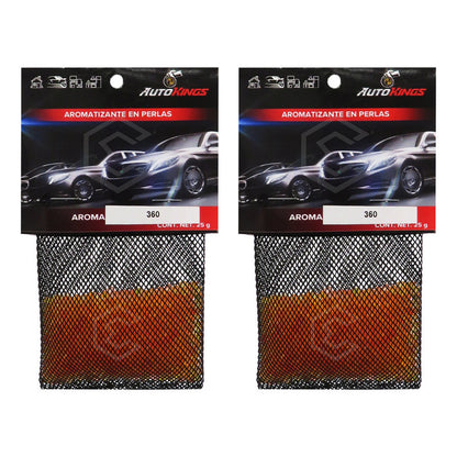 2 Aromatizante Para Auto Desodorante Perla Casa Oficina 25gr