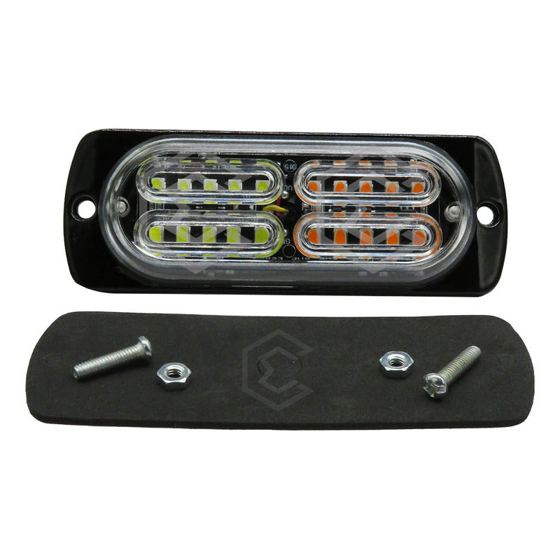 Faro Universal 20 Hiperled 3528 Estrobo 15 Funciones 12-24v