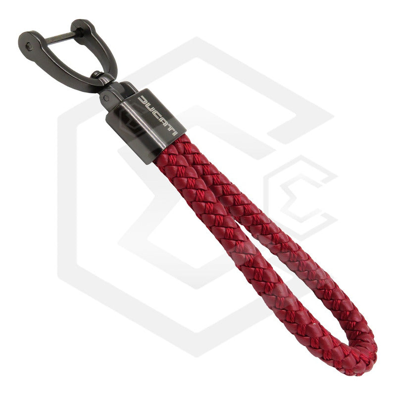 Llavero Para Moto Ducati 100% Piel Monster Diavel Panigale