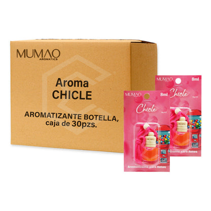 30 Aromatizante Colgante Botella 8ml Auto Casa Ambient Mumao