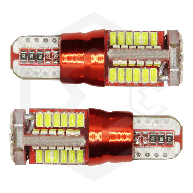 Par De Focos De Pellizco Mazorca 57 Led Super Potente 12v