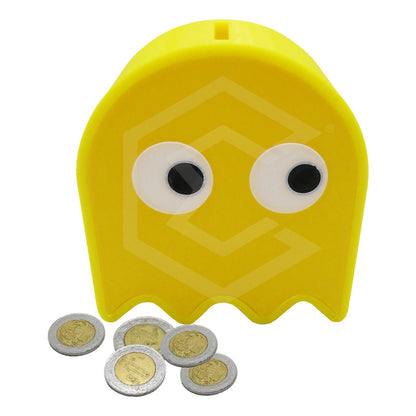 Alcancía Gamer Geek Videojuego Fantasma Pacman Ahorro 3d Ptg