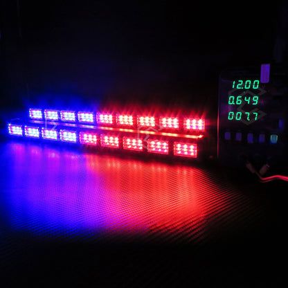 Barra 162 Leds 19 Funciones 9 Módulos Bicolor Estrobo 12-24v