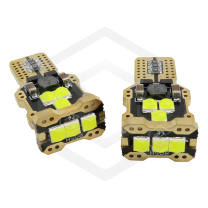 Kit 10 Focos De Pellizco T15 Canbus Super Potente 9 Leds 12v