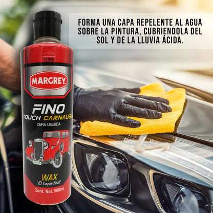 2fino Touch 500ml Margrey Cera Liquida Para Auto