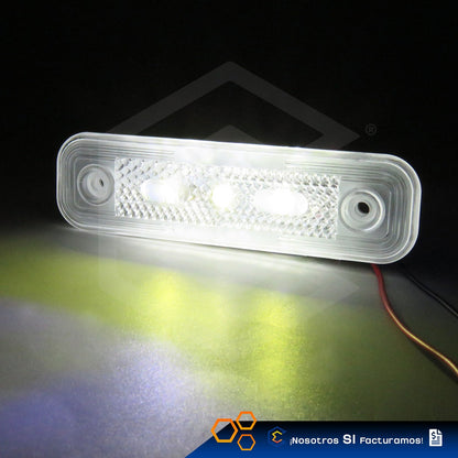 10 Plafón Cuarto Direccional Lateral Led Alta Intensidad 24v