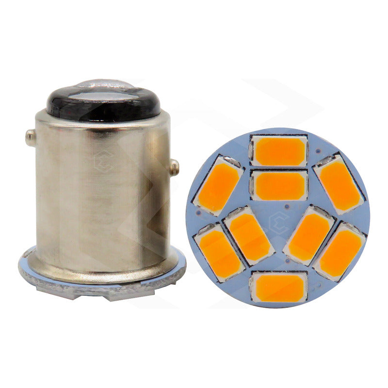 2 Focos 9 Leds 1157 1034 1156 1141 Direccional Reversa Stop