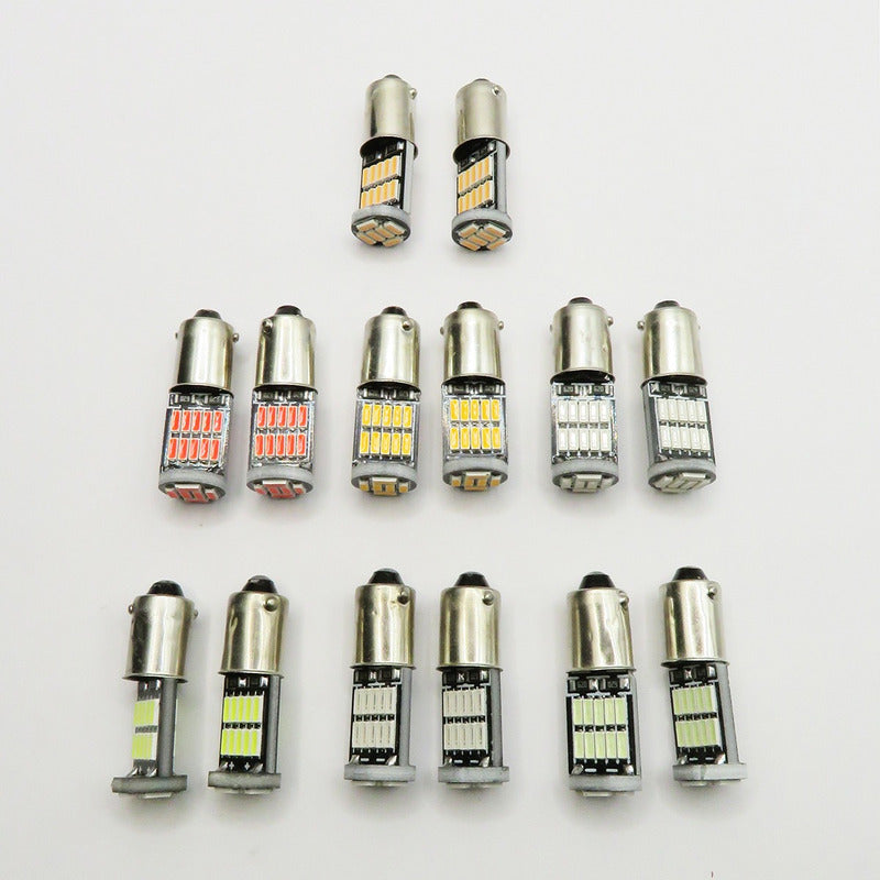 Par De Foco Pellizco 26 Led T11 Ba9s Bay9s Canbus 12v