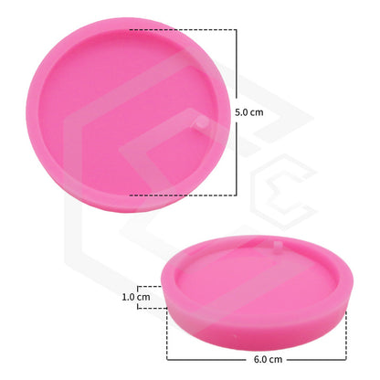 Moldes Circulo Calidad Premium Para Hacer Llaveros De Resina
