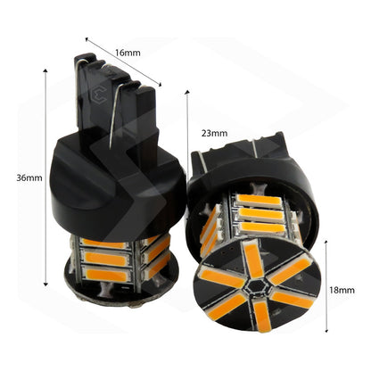 Par 2 Focos 3157 1156 1157 7440 7443 1176 21 Leds Estrobo