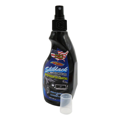 Renueva Y Protege Llantas Hules Plásticos Molduras 250ml Negro