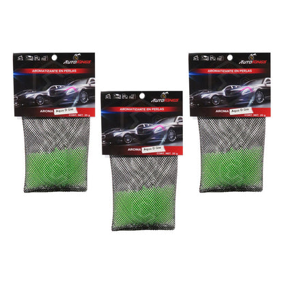 3 Aromatizante Para Auto Desodorante Perla Casa Oficina 25gr