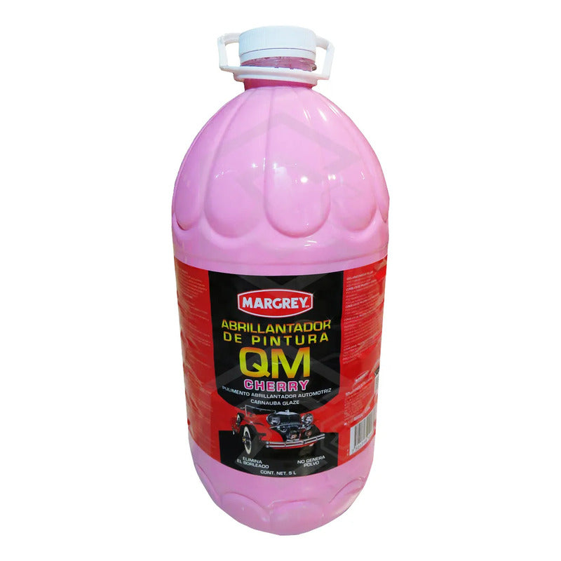 Abrillantador Cera Qm 5lt Pintura Acabado Cristal Margrey Agua