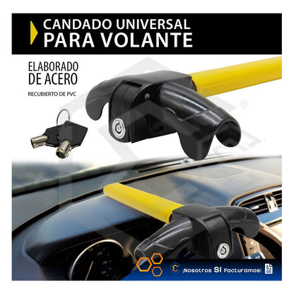 Candado Seguro Anti Robo Para Volante Tablero Tipo Hammer T
