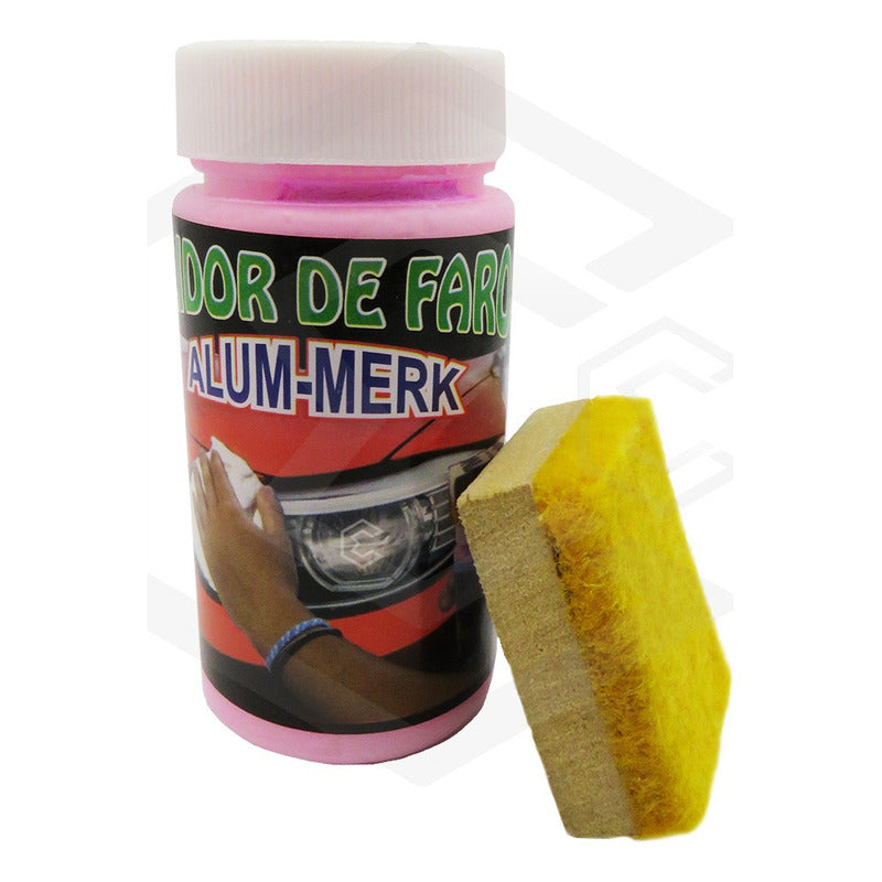 5 Pulidor Para Faros Y Calaveras Excelente Acabado 200grs