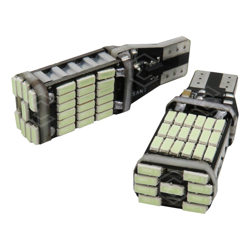 2 Foco De Pellizco Led T15 W16w T16 921 Canbus Para Reversa