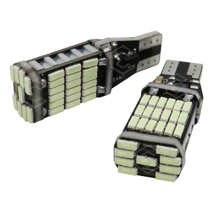 2 Foco De Pellizco Led T15 W16w T16 921 Canbus Para Reversa