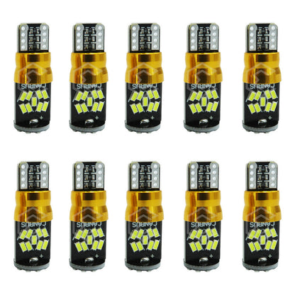 Kit 10 Focos De Pellizco T10 Canbus 27 Leds Super Potentes