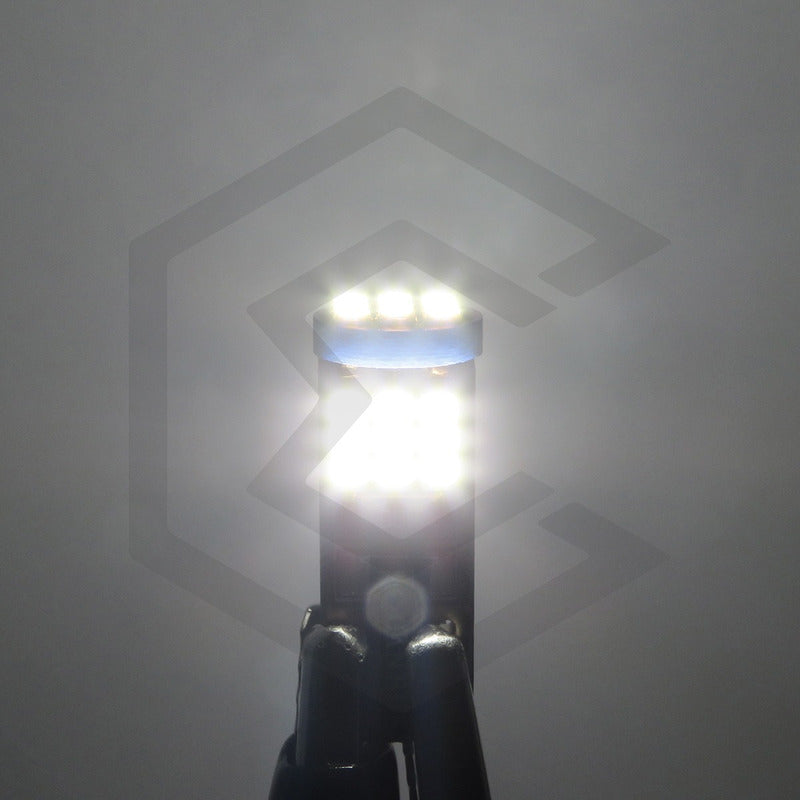Kit 10 Focos De Pellizco T10 Canbus Super Potente 27 Leds 12