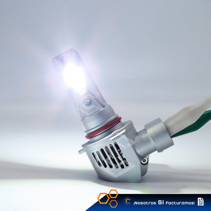 Kit 2 Focos 9005 12 Led Csp Chromite Alta Baja 31.8w 8,000lm 9005