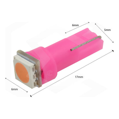 10 Focos Led Tablero De Mandos Cluster T5 2721 12v 7 Colores