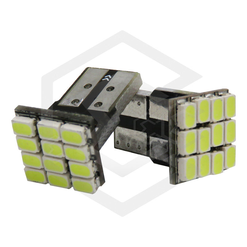 Kit 5 Par De Focos De Pellizco 12 Leds Luz Interior
