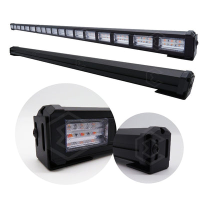 Barra 324 Led 19 Funciones 18 Módulos Bicolor Estrobo 12-24v
