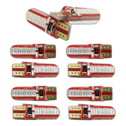 Kit 10 Focos De Pellizco T10 W5w 24 Leds Canbus 12v Fijo