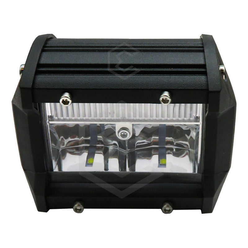 Par Faros Universal Rectangular 6 Hiperled Blanco Fijo 12-24