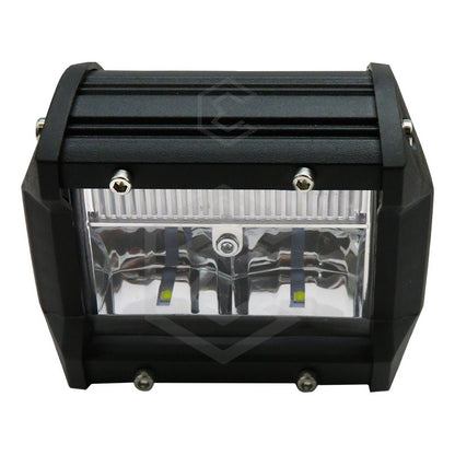 Par Faros Universal Rectangular 6 Hiperled Blanco Fijo 12-24