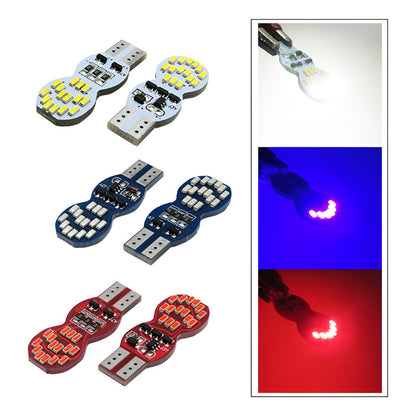 Par De Foco Pellizco T10 30 Led Secuencial Stop Direccion T