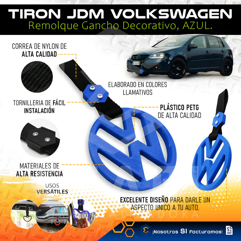 Tiron Volkswagen Tsurikawa Strap Remolque Gancho Decorativo