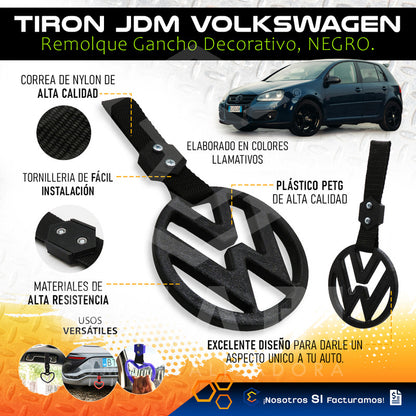 Tiron Volkswagen Tsurikawa Strap Remolque Gancho Decorativo