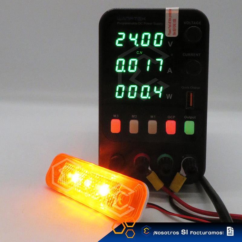 10 Plafón Cuarto Direccional Lateral Led Alta Intensidad 24v