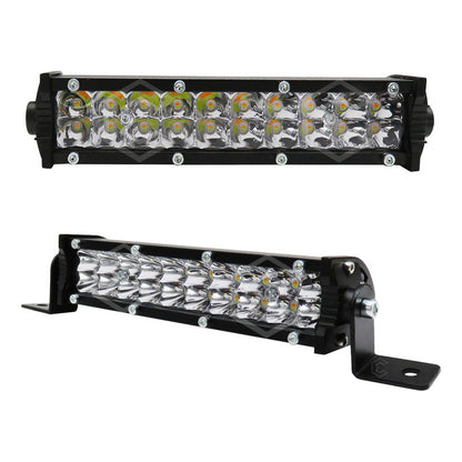 Barra Slim 40 Hiperleds 7'' Blanco-ambar 5 Funciones 12-24v
