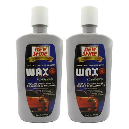 2 Cera Wax De Color Proteje Y Resalta El Brillo En Pintura