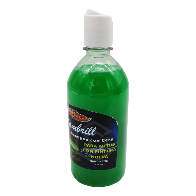 5 Shampoo Con Cera Pinturas Nuevas Limpieza Proteccion 500ml
