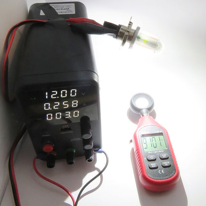 Foco Moto H4 108 Leds Cob Ba20d 6 Funciones 2 Caras Rgb T H4