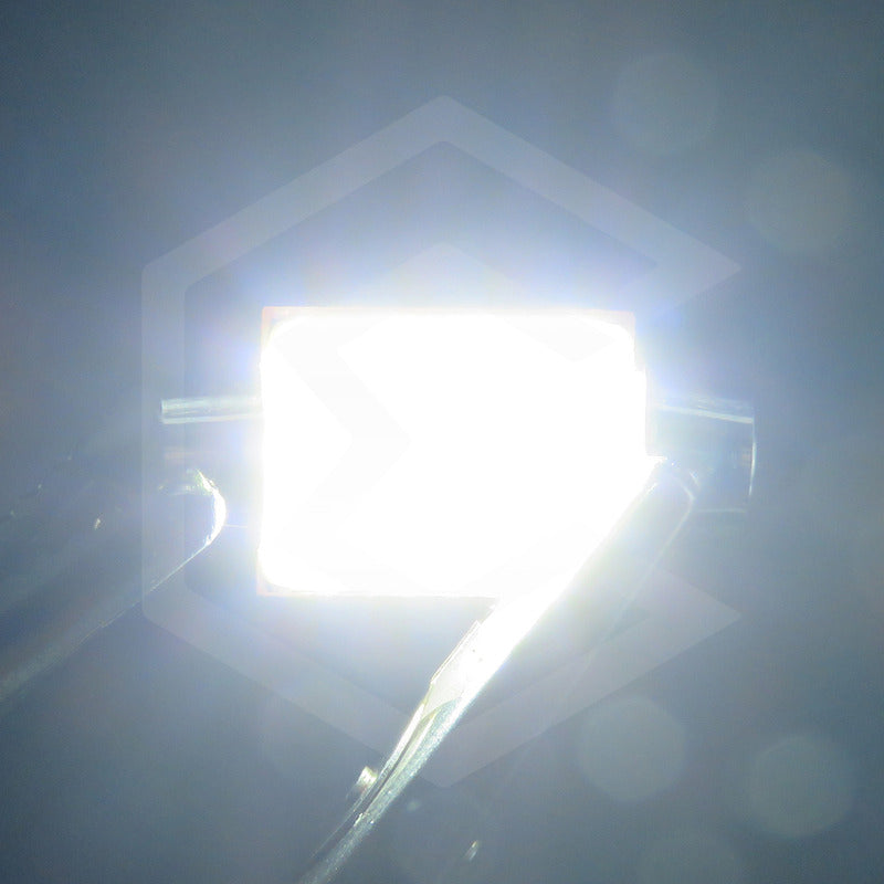 10 Pzs Foco Led Cob Festoon Fusible Interior 31 36 39 41 Mm