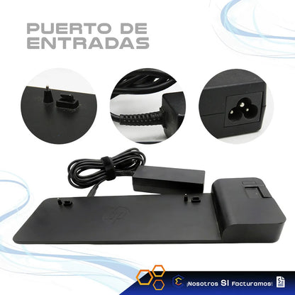 Hp Ultraslim Docking Station Replicador De Puertos Laptop Hp