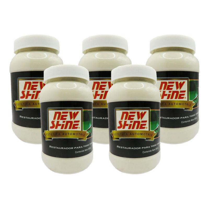 5 Polish Restaurador Para Todo Tipo De Pinturas No Mancha Crema
